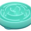 Slo-bowl feeder drop teal lichtblauw (29X29X7 CM)