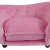 Enchanted hondenmand / sofa ultra pluche snuggle licht roze (68X41X38 CM)
