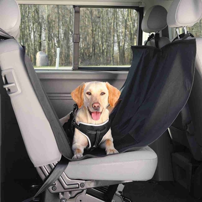 Trixie auto-hondendeken met deurbescherming zwart (150X135 CM)