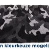 Vetbed camouflage grijs gerecycled (75X50 CM)
