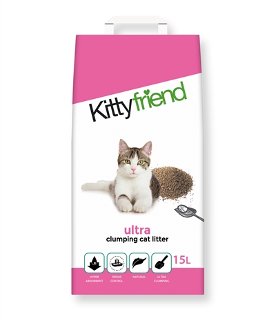 Kitty friend ultra kattenbakvulling (15 LTR)
