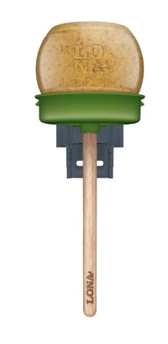 Lona p1 pindakaaspothouder groen wandmodel (12,5X9X24 CM)