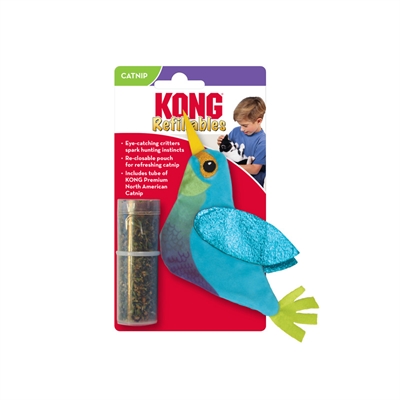 Kong kolibrie met catnip hervulbaar (10X12,5X1,5 CM)